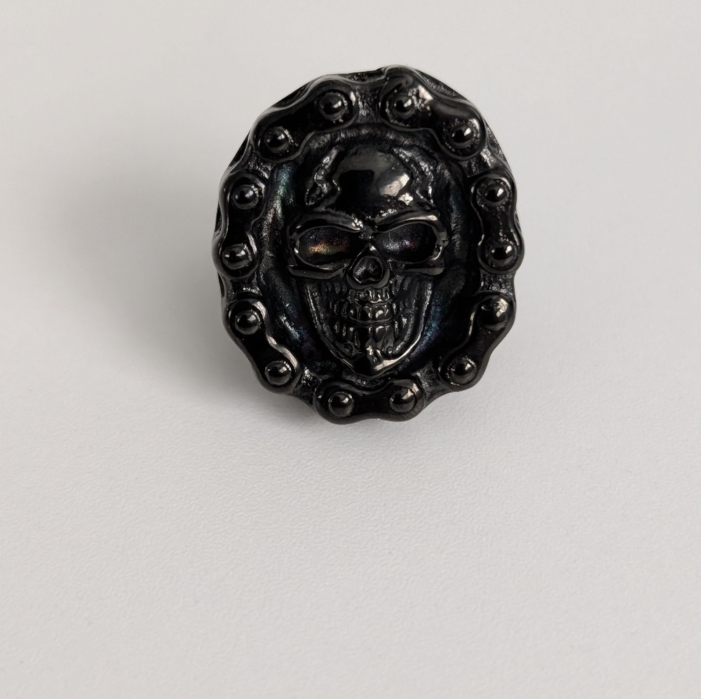 Black Skull Ring